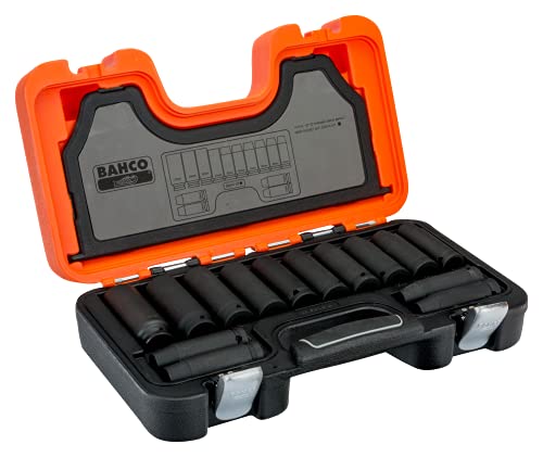 Bahco IRDD/S14 Tiefschlag-Steckschlüsselsatz, 14-teilig, 1,3-cm- (0,5-Zoll-) Vierkantantrieb Bahco IRDD/S14 Tiefschlag-Steckschlüsselsatz, 14-teilig, 1,3-cm- (0,5-Zoll-) Vierkantantrieb von Bahco
