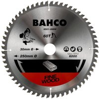 Kreissägeblatt, 305 mm, 60 Zähne, 30 mm Innen-Ø, für Holz, für Gehrungssägen - Bahco von Bahco