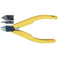 Lindström Elektronik-Seitenschneider, spitzer Kopf, ausgekehlt, kw, ganze Länge: 110 mm von Bahco