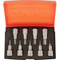 Bahco - 1/2' Einsätze für Innensechskant Schrauben Stecknüsse S9 torx 9-teilig von Bahco