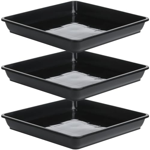 Bai42Ylou 3pcs Untersetzer Blumentopf 9.8x9.8 Zoll Blumentopf Untersetzer Eckig Rund Untertopf Pflanzen PflanzküBel UntertöPfe FüR Pflanzen Bai42Ylou 3pcs Untersetzer Blumentopf 9.8x9.8 Zoll Blumentopf Untersetzer Eckig Rund Untertopf Pflanzen PflanzküBel UntertöPfe FüR Pflanzen von Bai42Ylou