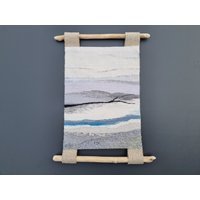 Gobelin Wandbehang Gewebt, Kleine Deko Abstrakt, Textile Benutzerdefinierte Kunst, Einweihungsgeschenk, Gewebt Hängend, Fiber Art, Raumdekoration Gobelin Wandbehang Gewebt, Kleine Deko Abstrakt, Textile Benutzerdefinierte Kunst, Einweihungsgeschenk, Gewebt Hängend, Fiber Art, Raumdekoration von Baibatextileart