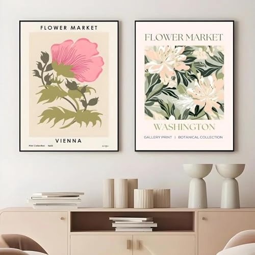 Abstrakte Vintage Blume Poster Drucke Wand Kunst Leinwand Malerei Bild Für Wohnzimmer Schlafzimmer Wohnkultur 30X40Cmx2Pcs Kein Rahmen Abstrakte Vintage Blume Poster Drucke Wand Kunst Leinwand Malerei Bild Für Wohnzimmer Schlafzimmer Wohnkultur 30X40Cmx2Pcs Kein Rahmen von Baibexing