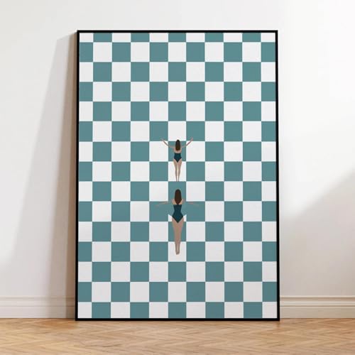 Retro Schachbrett Pool Mann Wand Kunst Poster Drucke Leinwand Malerei Bild Für Wohnzimmer Esszimmer Schlafzimmer Zimmer Wohnkultur 40X60Cm Kein Rahmen Retro Schachbrett Pool Mann Wand Kunst Poster Drucke Leinwand Malerei Bild Für Wohnzimmer Esszimmer Schlafzimmer Zimmer Wohnkultur 40X60Cm Kein Rahmen von Baibexing