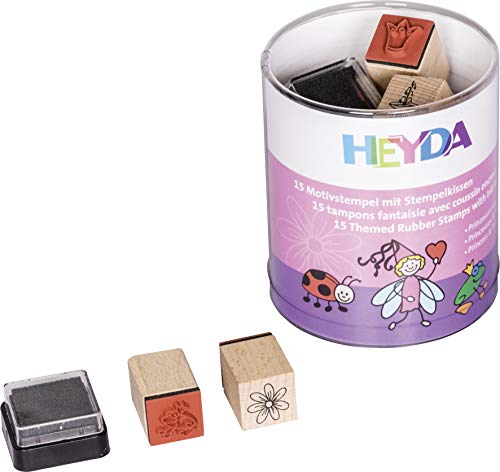 Heyda Heyda 204888487 Heyda 204888487 Stempel-Dose (Prinzessinnen & Feen) Motivgröße: ca. 1,5 x 1,5 cm Heyda Heyda 204888487 Heyda 204888487 Stempel-Dose (Prinzessinnen & Feen) Motivgröße: ca. 1,5 x 1,5 cm von Heyda