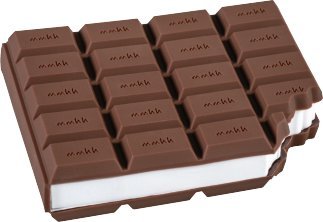 Display Haftnotizblock Schoko von Baier & Schneider
