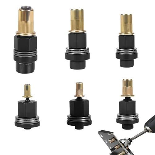 Nietmutternzange Set,Manuelle Nietzange,Nietmuttern set für M3, M4, M5, M6, M8, M10,Handbetätigt Einpressmuttern,Gewindenieten Werkzeug(6-Teiliges Set) von Baieye