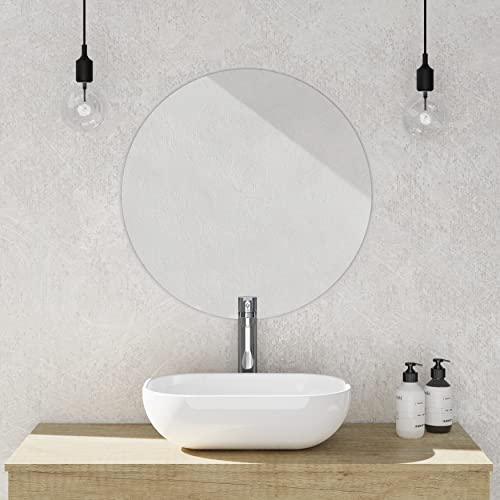 Baikal Badezimmerspiegel, Verschiedene Formen und Größen erhältlich. Option mit und ohne LED. Stile, die in das Badezimmer oder jeden Raum zu Hause passen. 50 runde Spiegel, 280034048 Baikal Badezimmerspiegel, Verschiedene Formen und Größen erhältlich. Option mit und ohne LED. Stile, die in das Badezimmer oder jeden Raum zu Hause passen. 50 runde Spiegel, 280034048 von Baikal