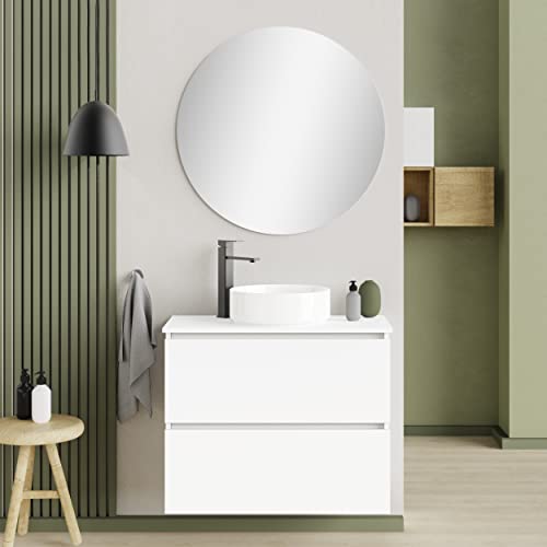 Baikal DEVA, Holz Keramik Melamin 16, mattweiß, 80 cm von Baikal