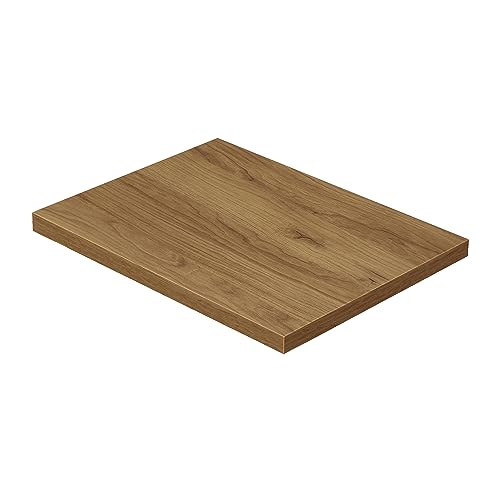 Baikal Arbeitsplatte aus Holz für Badezimmer, Melamin, 16 mm, Tischplatte, Verschiedene Ausführungen und Maße, kombinierbar mit jedem modularen Möbelstück der Marke Baikal Arbeitsplatte aus Holz für Badezimmer, Melamin, 16 mm, Tischplatte, Verschiedene Ausführungen und Maße, kombinierbar mit jedem modularen Möbelstück der Marke von Baikal