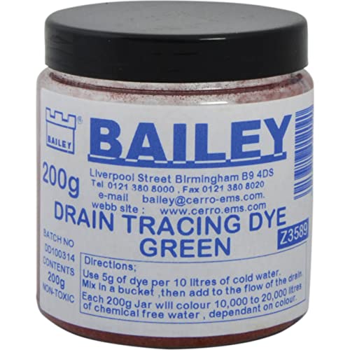 BAILEY 3589 Drain Tracing Dye - Green von Bailey