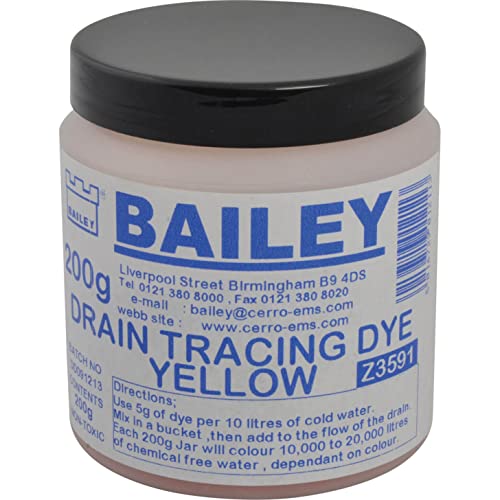BAILEY 3591 Drain Tracing Dye - Yellow von Bailey