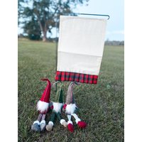 Gartenfahne - Rot Und Schwarz Buffalo Plaid Sublimationsfreundlich Gartenfahne - Rot Und Schwarz Buffalo Plaid Sublimationsfreundlich von BaileysBlanks