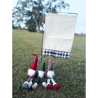 Gartenfahne - Black Buffalo Plaid Ruffle Sublimationsfreundlich von BaileysBlanks