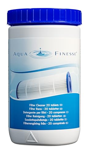 AquaFinesse Filter Cleaner, Reinigungstabletten für Whirlpool-Filter von Bain et Confort