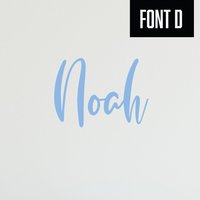 Custom Personalized Name Wandaufkleber Aufkleber Matte Kinder Schlafzimmer Wohnzimmer Interior Design Vinyl Verschiedene Größen von Bairndesigns