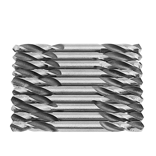 Baiyao 10Pcs HSS Spiralbohrer Satz/Set 4.2mm Werkzeug Set Metallbohrer Bohrer Stahlbohrer Werkzeug von Baiyao