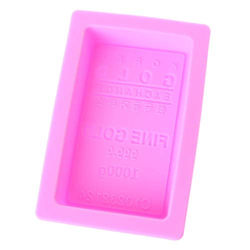 Baiyao Goldbarren Silikon Fondant Form Kuchen Dekor Backen Icing Sugar Mold Baiyao Goldbarren Silikon Fondant Form Kuchen Dekor Backen Icing Sugar Mold von Baiyao