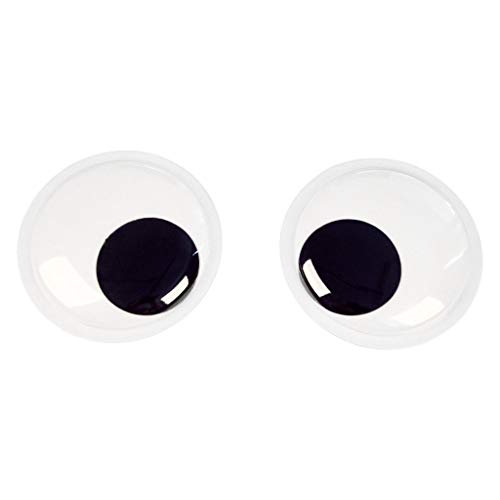 Baiyao Puppenaugen,Große Augen, 1 Paar Selbstklebende Googly Wiggle Eyes Wackelige Augen Für DIY Bastelspielzeug Puppenaugen DIY Zubehör, 7,5/10 / 15,4 Cm von Baiyao