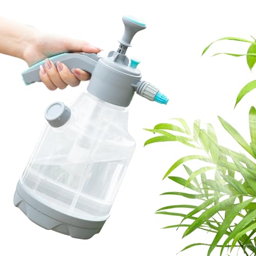 Bajbumgn Handdruck-Sprühgerät - Feinsprühflasche mit Zerstäuber - Messbecher Tragbare Handbrause Für Innen Außenbereich Auto Gartenbewässerung Rasenpflege von Bajbumgn
