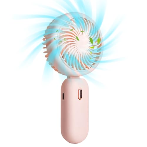 Bajbumgn Handheld Fächer Klappbar - Starker Wind Klappbar Persönlicher Handventilator - 3 Geschwindigkeitsstufen Praktisch Tragbar Für Outdoor Reisen Hochzeiten Camping von Bajbumgn