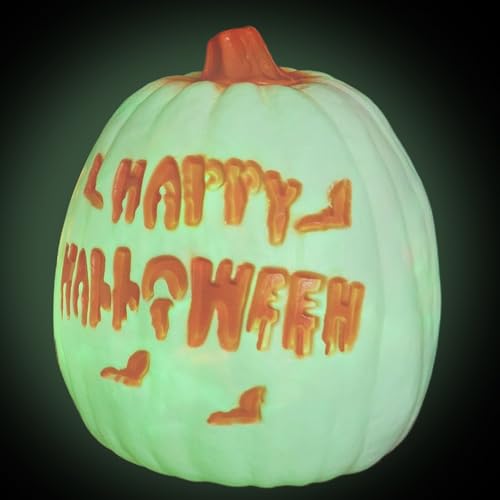 Bajbumgn Kürbis Laterne | Halloween Kürbis Nachttischlampe Mit Gruselsound,Wasserdichte Intelligente Sensorik Ambientebeleuchtung Für Innen Und Außen Für Feiertage Herbstfeste Und Partys Für Bajbumgn Kürbis Laterne | Halloween Kürbis Nachttischlampe Mit Gruselsound,Wasserdichte Intelligente Sensorik Ambientebeleuchtung Für Innen Und Außen Für Feiertage Herbstfeste Und Partys Für von Bajbumgn