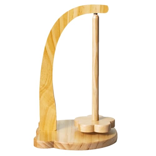 Bajbumgn Magnetischer Garnknäuelhalter, Garnknäuelhalter zum Stricken | Rotierender Garnkugelständer aus Holz - Platzsparender Garnspinner mit 320 g Traglast, Leichter Garn-Organizer zum Häkeln Bajbumgn Magnetischer Garnknäuelhalter, Garnknäuelhalter zum Stricken | Rotierender Garnkugelständer aus Holz - Platzsparender Garnspinner mit 320 g Traglast, Leichter Garn-Organizer zum Häkeln von Bajbumgn