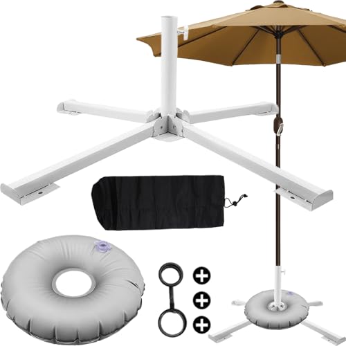 Bajbumgn Strandschirm Basis - Zusammenklappbare Sonnenschirmbasis | Robuster Sonnenschirm Ständer für Balkon Terrasse Garten Reise Picknick Poolbereich Bajbumgn Strandschirm Basis - Zusammenklappbare Sonnenschirmbasis | Robuster Sonnenschirm Ständer für Balkon Terrasse Garten Reise Picknick Poolbereich von Bajbumgn