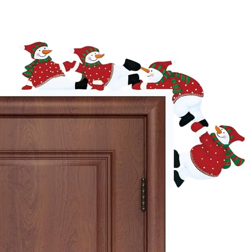 Bajbumgn Weihnachtlicher Türdekoration Aufsatz,Festliche Holz Deko Für Party - Humorvolle Türdekoration Wandzeichen | Für Schlafzimmer Wohnzimmer Kamin Fenster Wandschrank von Bajbumgn