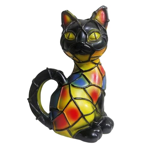 Katzenlampe, Nachtlicht Katze und Hund, Tischlampe aus gebeiztem Harz, Katzenlampe Mit Warmem Umgebungslicht, Nachtlicht für Nachttisch, Schreibtisch, Wohndekor für Katzen- und Hundeliebhaber von Bajbumgn