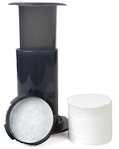 Anpasst an Aero Press Filter,500er-Pack,Einweg & Runde Papierfilter,64 mm,Ersatz-Papierfilter kompatibel mit Aero-Press Kaffeemaschinen von Bake Choice