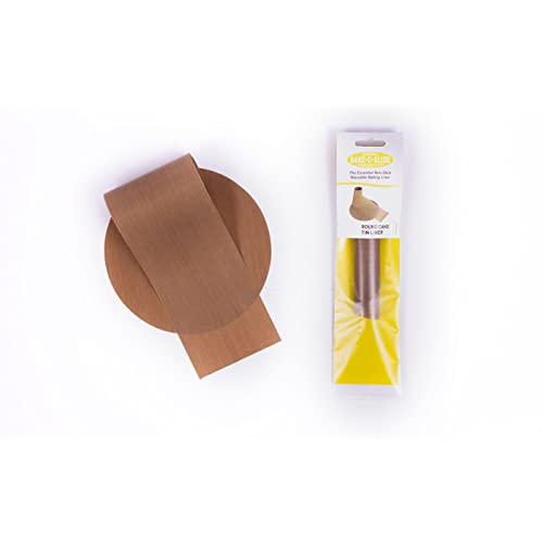 Bake-O-Glide Multigrade runde Kuchenform, 150 mm, Gewebtes Glasgewebe mit 100% PTFE beschichtet, braun von Bake-O-Glide