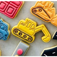 Bagger-Ausstecher - Und Prägeset Bagger-Ausstecher - Und Prägeset von BakeMyDesign