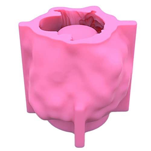 Bakemoro 3D-Silikonform mit Göttinnenkopf für Sukkulenten, Epoxid-Silikonform von Bakemoro