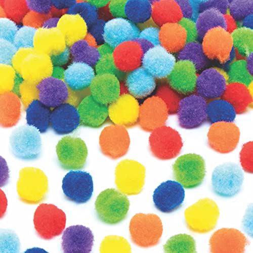 Baker Ross AT708 selbstklebende Pompons in Regenbogenfarben, 200 Stück, sortierte, klebende Bastelverzierungen für Kinder, Kunst und Handwerk, Dekoration Baker Ross AT708 selbstklebende Pompons in Regenbogenfarben, 200 Stück, sortierte, klebende Bastelverzierungen für Kinder, Kunst und Handwerk, Dekoration von Baker Ross
