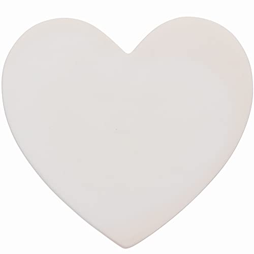 Baker Ross FC472 Keramik-Untersetzer in Herzform, zum Valentinstag, Basteln für Kinder, 6 Stück von Baker Ross