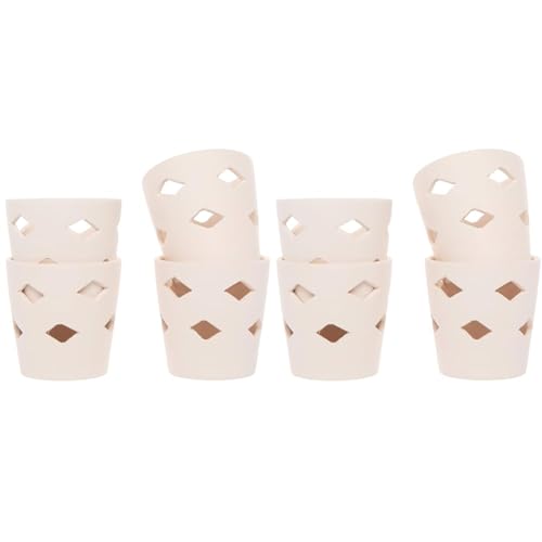Baker Ross Keramik-Teelichthalter (4 Stück) (Packung mit 2) von Baker Ross