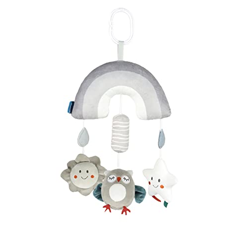 BakerMiche Babybett Windspiele Spielzeug, Baby Windspiele, Mobile Bettglocke Babybett hängende Spiel für Kinder Bett Dekor Hase, Eule, Spielzeug, Dekoration von BakerMiche