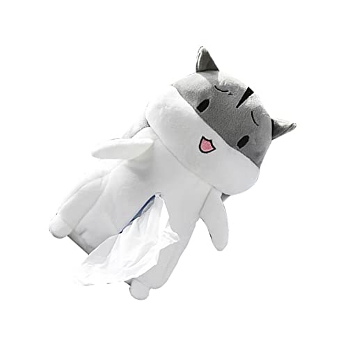 Creative Animals Taschentuchhalter – niedlicher Hamster Plüsch Taschentuchbox Abdeckung Papierhandtuchspender Serviettenbox Papieraufbewahrungsbehälter für Auto, Heimbüro von BakerMiche