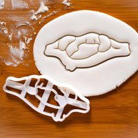 Atlas Wirbel Ausstechform - C1 Halswirbelsäule Anatomie Form Für Medizin & Wissenschaft Backen von Bakerlogy