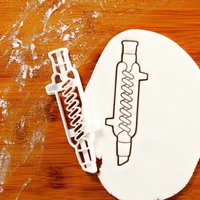 Graham Condenser Cookie Cutter Chemie Glaswaren Design Für Studenten Und Labore Der Naturkräfte von Bakerlogy