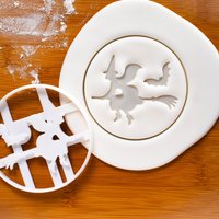 Halloween Hexe Cookie Cutter Hexerei & Magie Design Für Gruselige Halloween-Leckereien von Bakerlogy