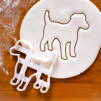 Jack Russell Terrier-Ausstechform Hunde-Leckerli-Backform von Bakerlogy
