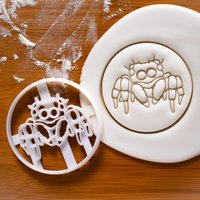 Springende Spinne-Ausstechform Gruselige Krabbler von Bakerlogy