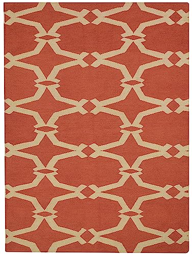 Bakero Kilim JP 07 Rot/Weiß, 150 x 240 cm von Bakero