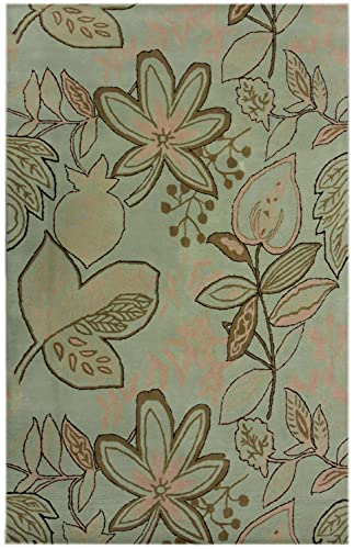 Emma 05 See Green Multi 153x244cm von Bakero