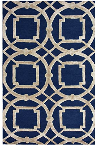 Margarita 1504E Blue 120x180cm Margarita 1504E Blue 120x180cm von Bakero