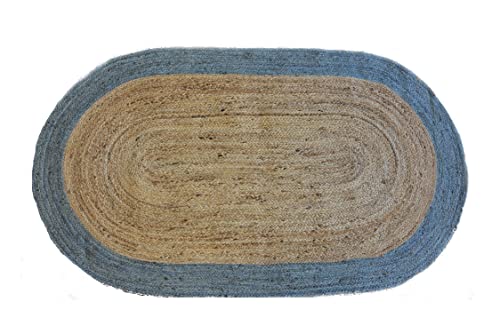 Roberta Oval 58 Natural/Silver 120x180cm Roberta Oval 58 Natural/Silver 120x180cm von Bakero