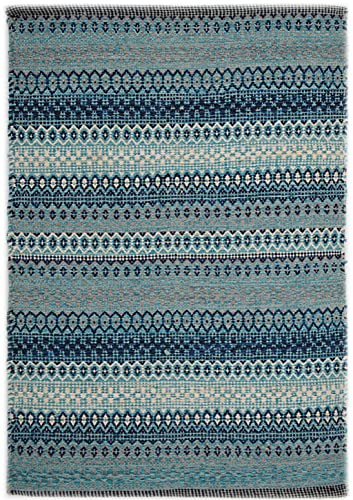 Safran 13, Blau, 60 x 200 cm von Bakero