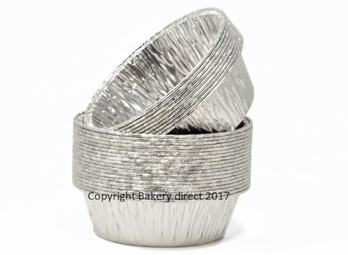 Bakery Direct 130 runde silberne Pukka-Pie-Folien/Behälter von Bakery Direct Ltd